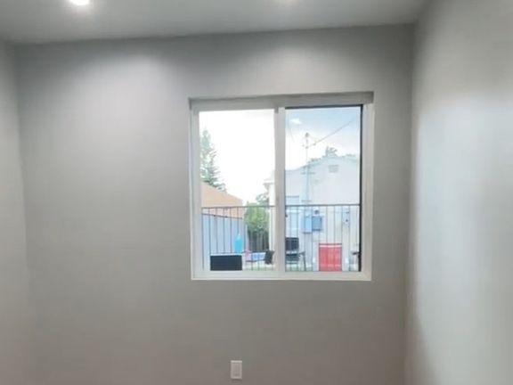 Bedroom with closet (prior to furniture)