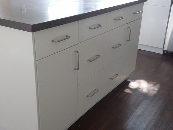 Modern Island in kitchen
