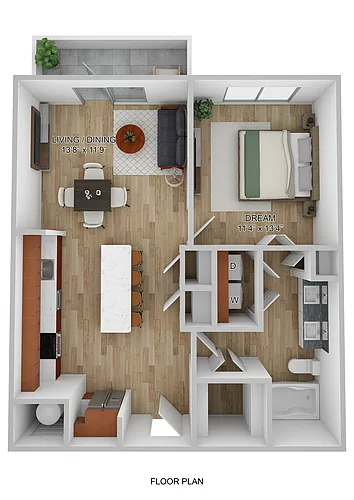 Floor plan A1