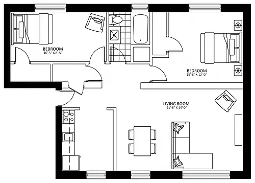 Floor plan G8