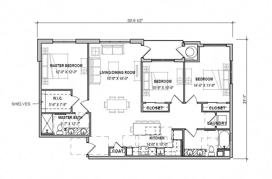 Floor plan Steel