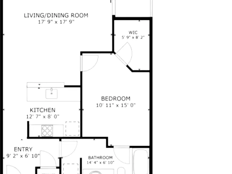1x1 Deluxe (1) l 845 sq ft l Alder Court 1x1 Deluxe (1) l 845 sq ft l Alder Court