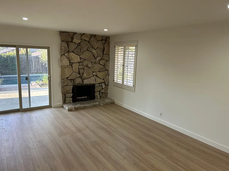 Formal Living Room w/ optional pocket door to separate spaces