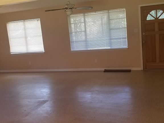 Living room and dining area or a big living room! No carpet anywhere in the house!