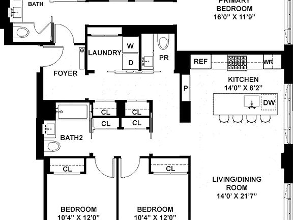 2nd image of 250 E 21st St #8A