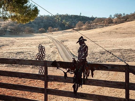 Zapata Ranch Entry Gate Detail