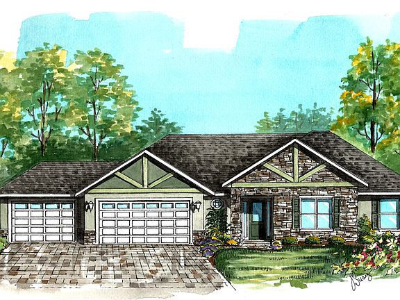 Magnolia 3 Car Garage