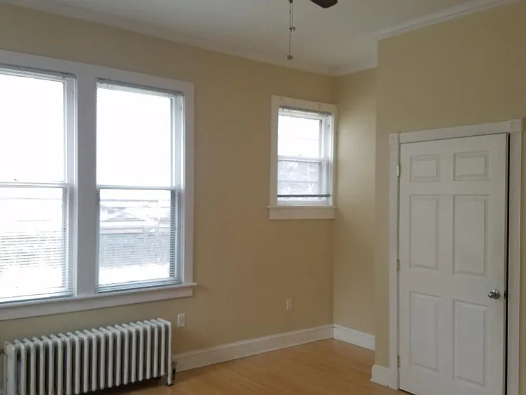 Master Bedroom with closets and lots of bright Windows. I will be installing all new blinds.