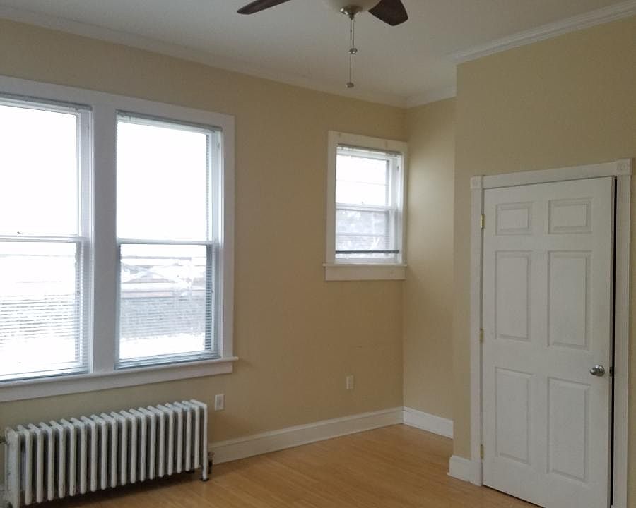 Master Bedroom with closets and lots of bright Windows. I will be installing all new blinds.