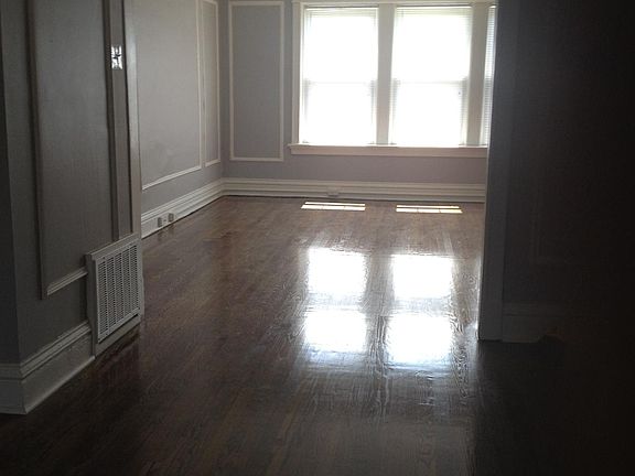 view from dining room into living room
