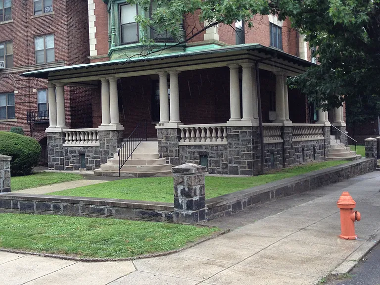 Front of building