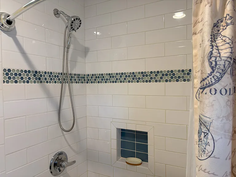 Inside shower/tub