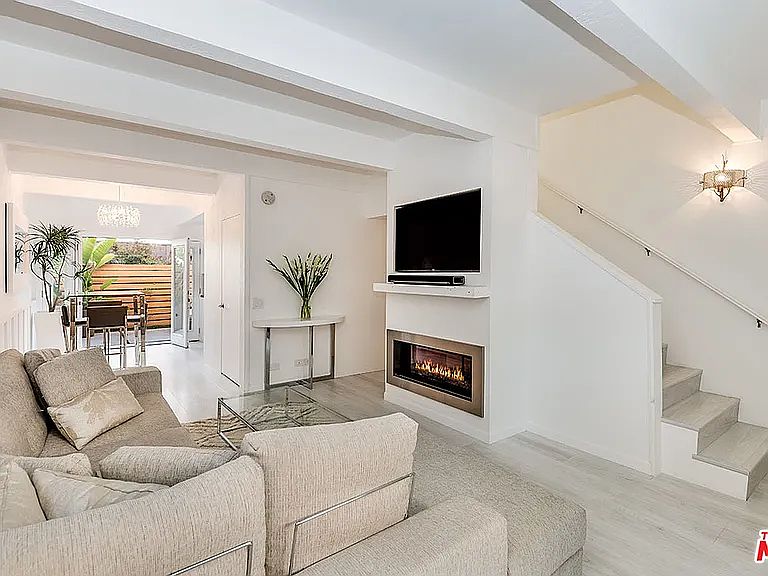 Living Room with Fireplace