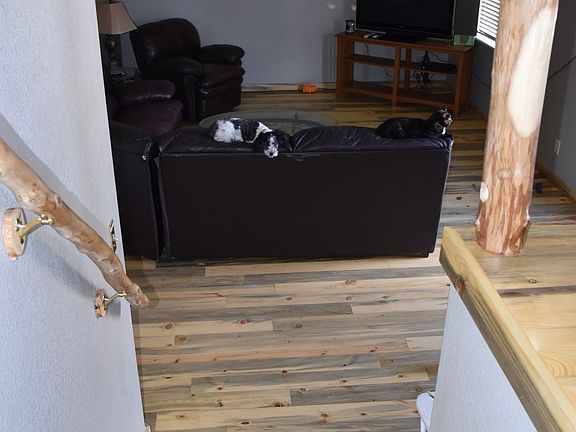 View into living room