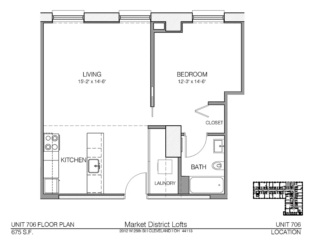 Floor plan 706