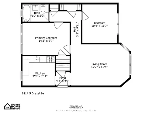 Floor plan 8214 1E