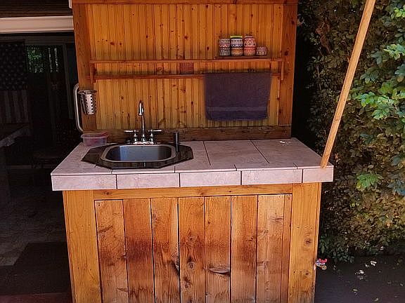 Patio sink