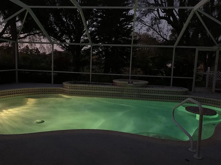 Pool at Night