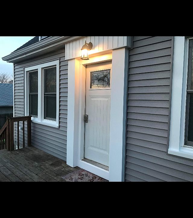 2018: new siding. New roof. 