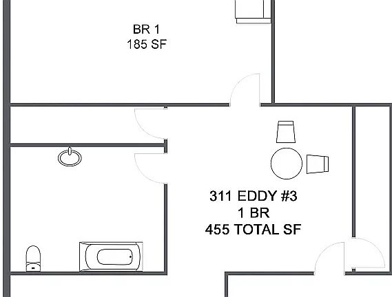 2nd image of 311 Eddy St #3