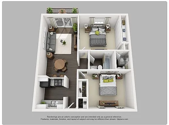 Floor plan B1C