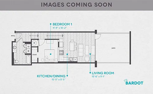 Floor plan Bardot