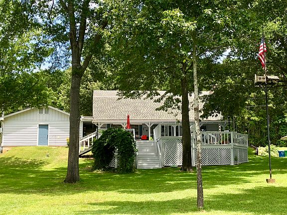 Back of house and garage