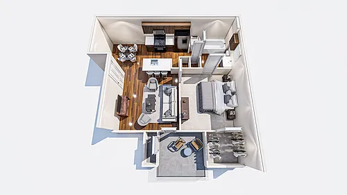 Floor plan A1R