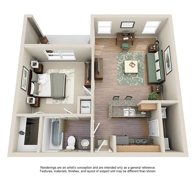 Floor plan A1