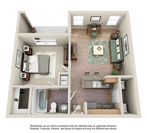 Floor plan A1