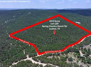 LOT 129 Spring Country Ranch Rd, Leakey, TX 78873
