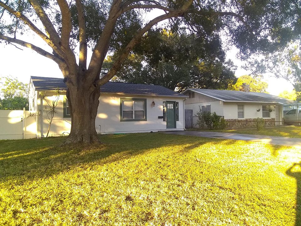 Front with Mature Tree