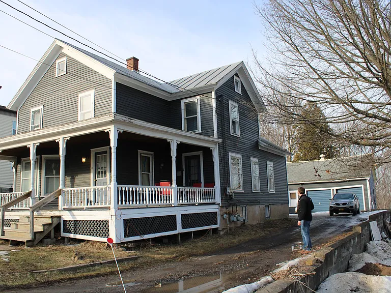 House has been resided with James Hardie Fiber Cement Siding