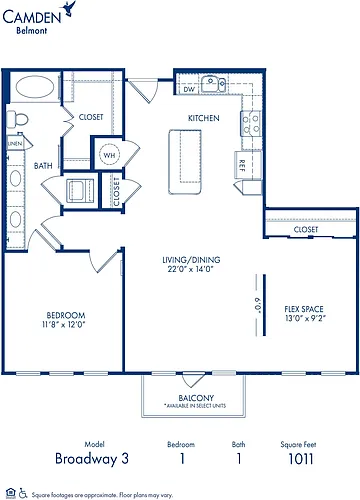 Floor plan Broadway 3