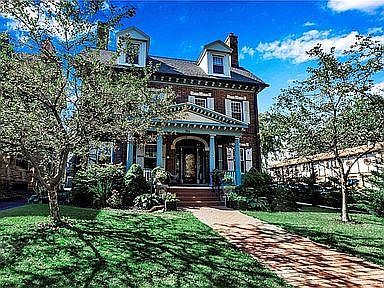 Front of house bordering Summer St.