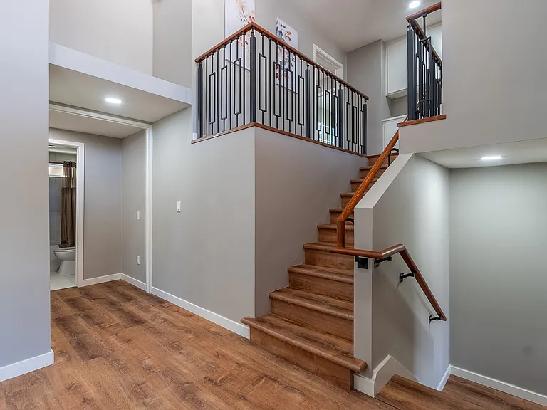 Main House Staircase & 1st Bathroom