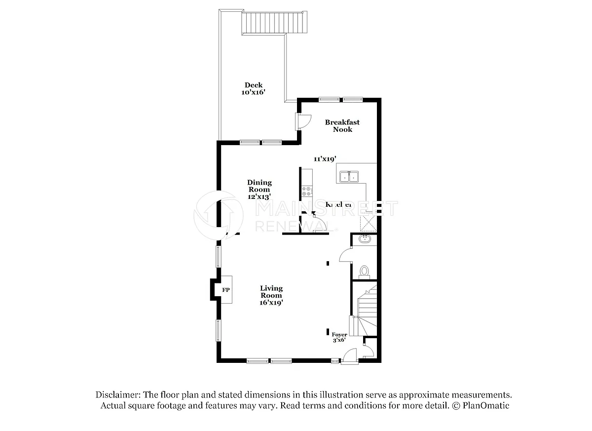 Floor Plan - 5829 Wynmore Rd
