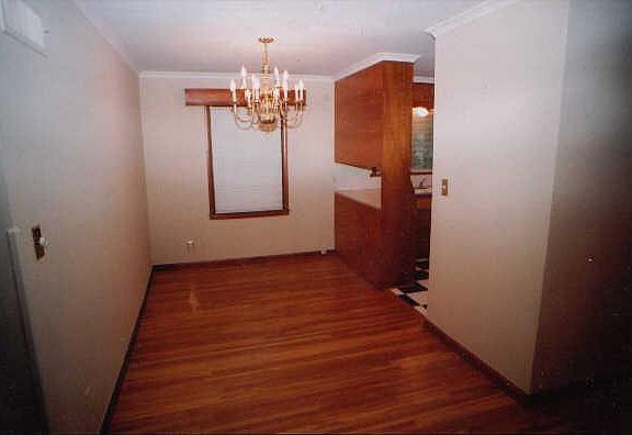 Dining Room adjoins living room and kitchen