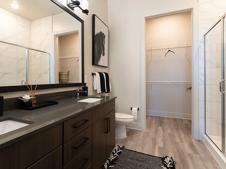 Bathroom with Double Vanity