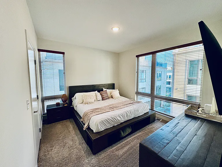 MASTER BEDROOM ON 3rd LEVEL