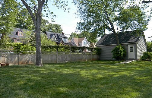 back yard