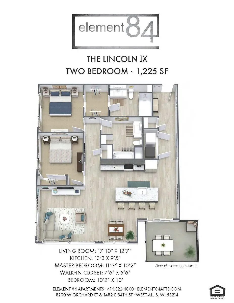 Floor plan Lincoln 9