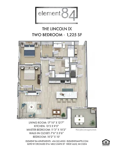 Floor plan Lincoln 9