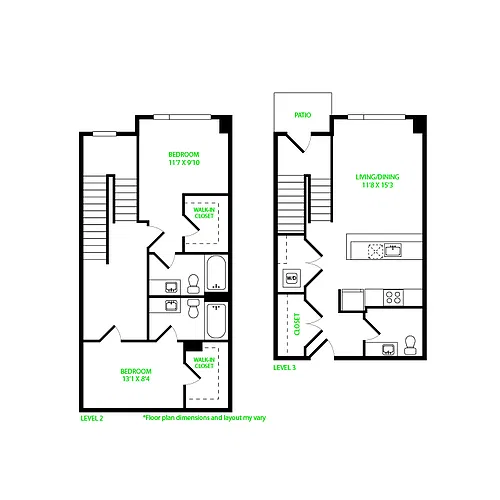 Floor plan TH 1