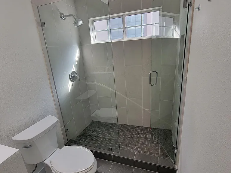 Primary Master bath, shower.