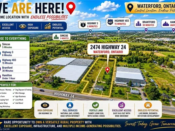 2474 State Highway 24, Norfolk County, ON N3Y 4K3