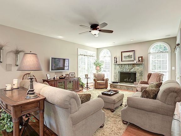 Spacious family room