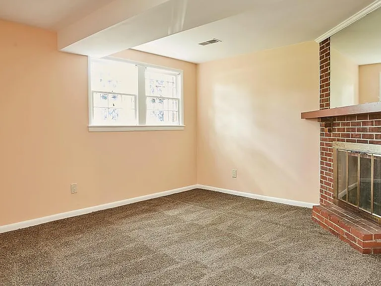 Lower level living area