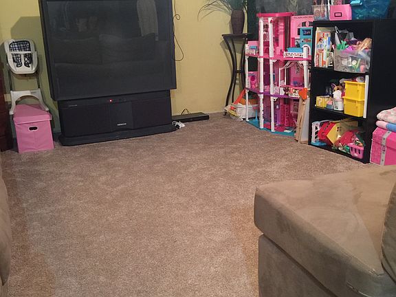 Partial basement/play room