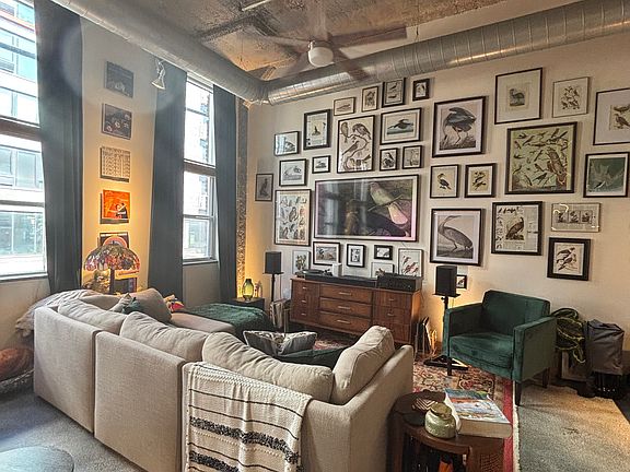 Living and dining space